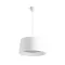 POLLOCK závěsná bílá/světle šedá 230V LED E27 15W