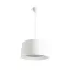 POLLOCK závěsná bílá/světle šedá 230V LED E27 15W