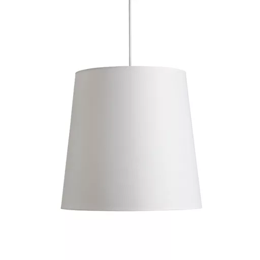 POLLOCK závěsná bílá/světle šedá 230V LED E27 15W