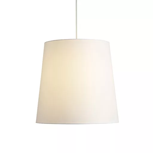 POLLOCK závěsná bílá/světle šedá 230V LED E27 15W