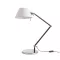 MONTANA asztali lámpa fehér/fekete króm 230V LED E27 11W