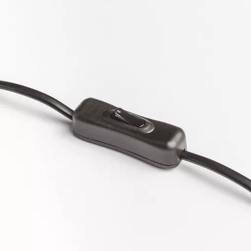 MONTANA asztali lámpa fehér/fekete króm 230V LED E27 11W