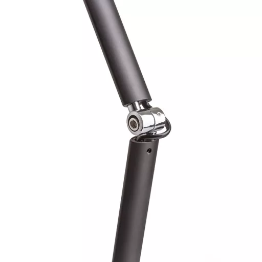 MONTANA asztali lámpa fehér/fekete króm 230V LED E27 11W