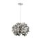 RENDL R13285 CONFETTI függőlámpatest, dekoratív krómozott fólia
