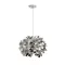 CONFETTI závěsná chromovaná fólie 230V LED E27 15W
