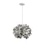CONFETTI závěsná chromovaná fólie 230V LED E27 15W