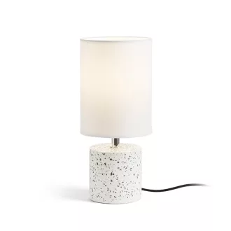   CAMINO asztali lámpa búrával fehér dekoratív terasz 230V LED E27 15W