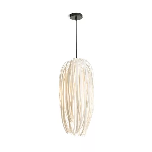 ZALA závěsná bílé PVC/černá 230V LED E27 11W