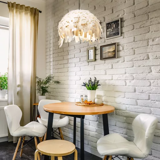 RARA závěsná bílé PVC/černá 230V LED E27 15W