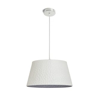   RENDL R13360 BUCKY függőlámpatest, fém fehér/szürke fém