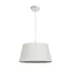 BUCKY 40 závěsná bílá/šedá kov 230V LED E27 15W