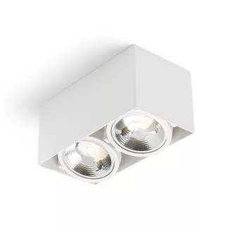   JAMES II DIMM stropní matná bílá 230V LED 2x15W 24° 3000K