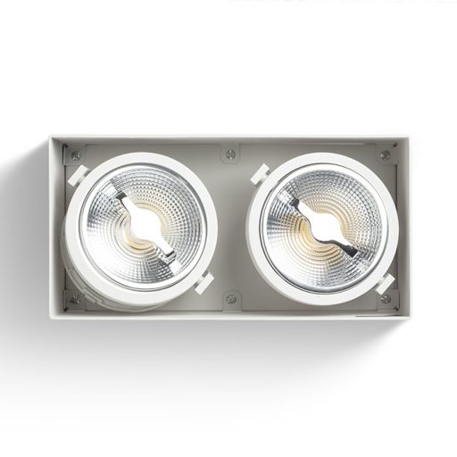 RENDL R13362 JAMES LED felületre szerelhető lámpatest, downlight matt fehér