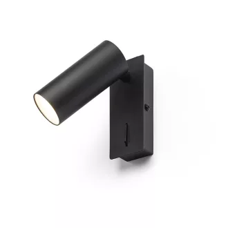 TAPIO I SQ nástěnná černá 230V LED 4.5W 3000K