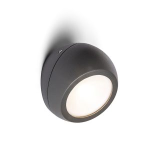 RENDL R13502 SIV LED kültéri lámpa, fali IP54 antracit