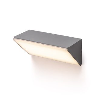   RENDL R13504 ANDANTE LED kültéri lámpa, szögletes fali IP65 antracit matt akril