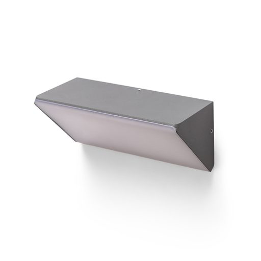 RENDL R13504 ANDANTE LED kültéri lámpa, szögletes fali IP65 antracit matt akril