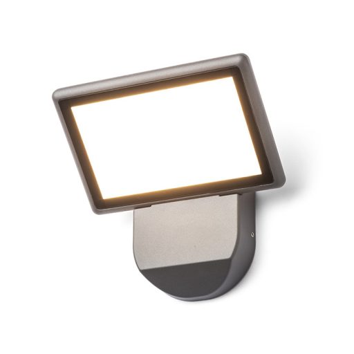 RENDL R13512 COMODO LED kültéri lámpa, szögletes fali IP65 antracit