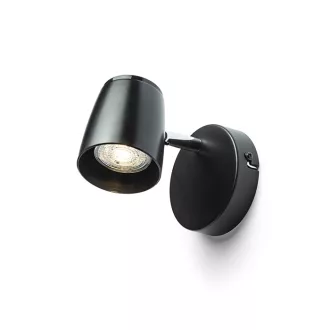 JOLI I nástěnná černá 230V LED GU10 10W