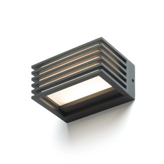   RENDL R13564 CLAIRE LED kültéri lámpa, szögletes fali IP54 antracit opálakril