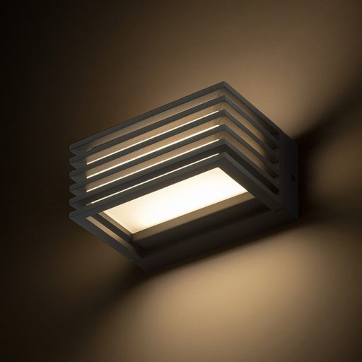 RENDL R13564 CLAIRE LED kültéri lámpa, szögletes fali IP54 antracit opálakril
