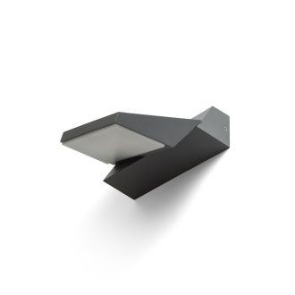   RENDL R13616 TWIST LED kültéri lámpa, fali irányított fényű IP65 antracit