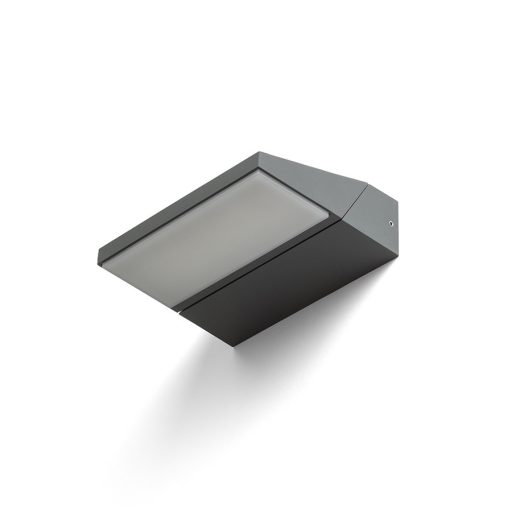 RENDL R13616 TWIST LED kültéri lámpa, fali irányított fényű IP65 antracit