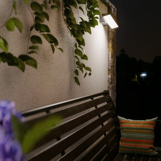 RENDL R13616 TWIST LED kültéri lámpa, fali irányított fényű IP65 antracit