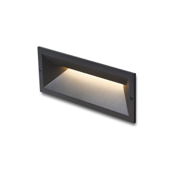  RENDL R13621 RAGG LED kültéri lámpa, falba süllyesztett IP65 fekete