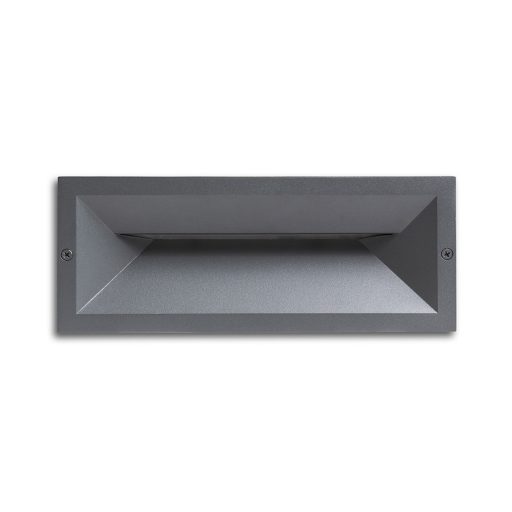 RENDL R13621 RAGG LED kültéri lámpa, falba süllyesztett IP65 fekete