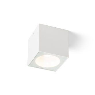   RENDL R13624 SENZA LED kültéri lámpa, mennyezeti IP65 fehér átlátszó üveg