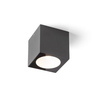   RENDL R13625 SENZA LED kültéri lámpa, mennyezeti IP65 antracit átlátszó üveg