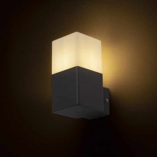 RENDL R13637 CLYDE kültéri lámpa, fali IP44 antracit