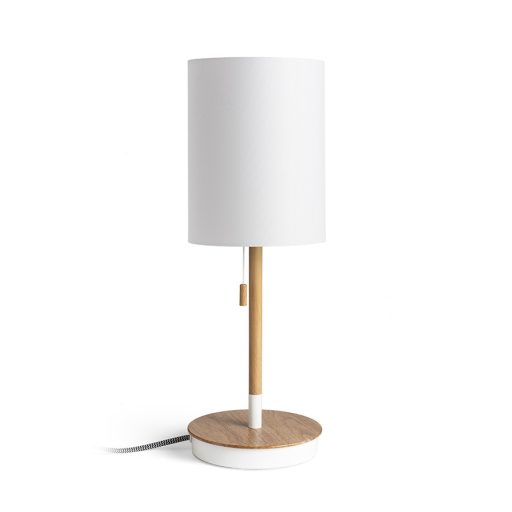RENDL R13639 KEITH lámpabúra, talapzat/alj fehér bükk