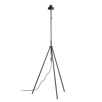   RENDL R13640 LUTON lámpabúra, talapzat/alj fekete/sárgaréz