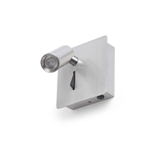 RENDL R13646 MIG LED spot lámpa, éjjeli matt nikkel