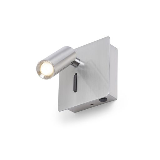 RENDL R13646 MIG LED spot lámpa, éjjeli matt nikkel