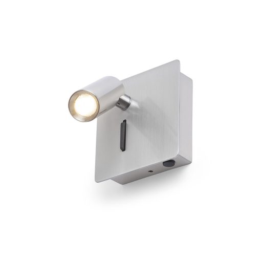 RENDL R13646 MIG LED spot lámpa, éjjeli matt nikkel