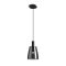 RENDL R13652 BELLINI LED függőlámpatest, üveg fekete füstüveg