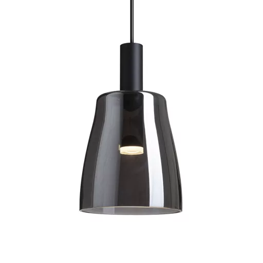BELLINI M LED závěsná černá kouřové sklo 230V LED 5W 30° 3000K