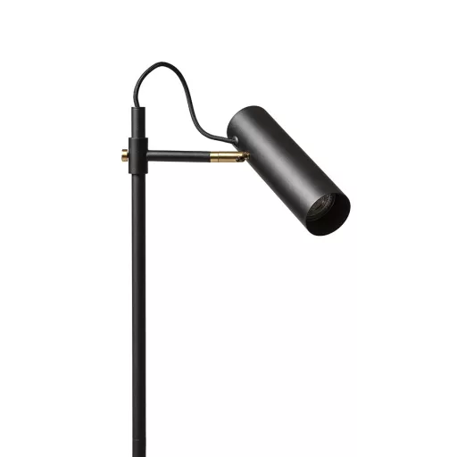 VARIA állólámpa fekete sárgaréz 230V LED GU10 9W