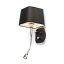 RENDL R13662 PERTH LED fali lámpa, kombinált fekete/fekete króm