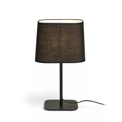 PERTH asztali lámpa fekete/fekete  230V LED E27 11W