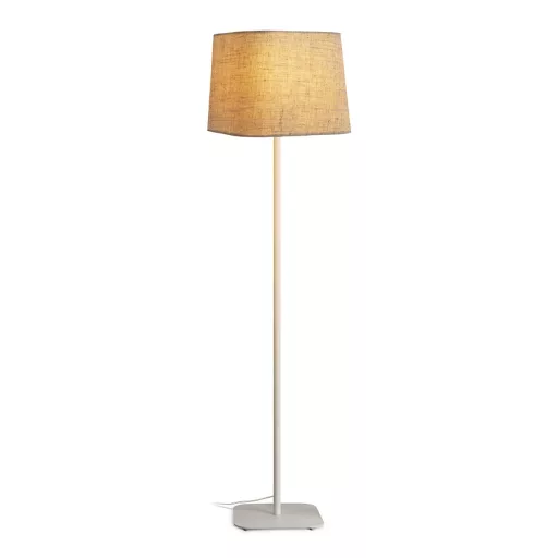 PERTH állólámpa bézs/fehér  230V LED E27 15W