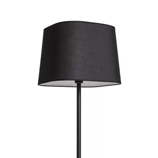 PERTH állólámpa fekete/fekete  230V LED E27 15W