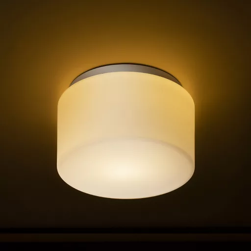 ARANA R 27 stropní opálové sklo/chrom 230V LED E27 15W IP44