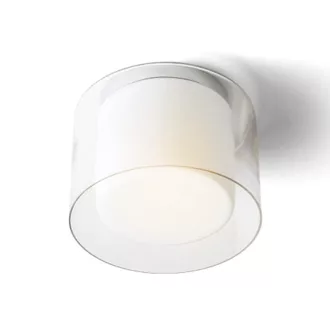   VENICE 23 stropní čiré sklo/opálové sklo/chrom 230V LED E27 11W IP44