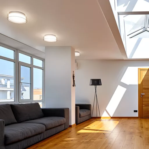 VENICE LED 30 stropní čiré sklo/opálové sklo/chrom 230V LED 12W IP44 3000K