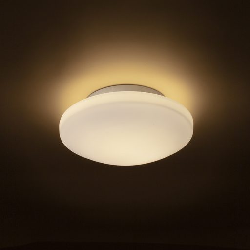 RENDL R13687 SARA LED felületre szerelhető lámpatest, fürdőszoba IP44 opálüveg/króm