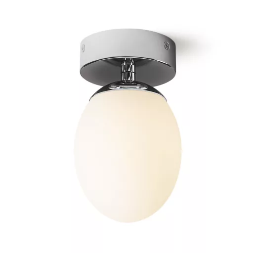 MERINGUE 11 stropní opálové sklo/chrom 230V LED G9 9W IP44
